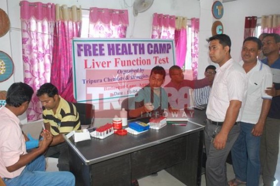 TCDA organizes free health camp 